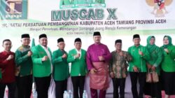 Bupati Aceh Tamiang Hadiri Pembukaan Muscab X DPC PPP, Tekankan Sinergi Bangun Daerah Pascabencana