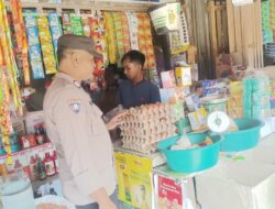 Patroli dan Monitoring Pasar Tradisional, Polsek Muara Satu Cegah Guantibmas dan Pastikan Stabilitas Harga