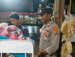 Patroli Dialogis Malam Hari, Polsek Blang Mangat Perkuat Keamanan dan Bangun Kedekatan dengan Warga