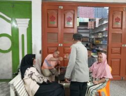 Patroli Dialogis Polsek Sawang, Polisi Sasar Titik Keramaian Cegah Gangguan Kamtibmas