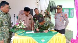 Kapolsek Nurussalam Hadiri Peresmian Pos Koramil Darul Fallah Oleh Danrem 011/Lilawangsa