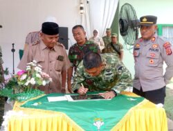 Kapolsek Nurussalam Hadiri Peresmian Pos Koramil Darul Fallah Oleh Danrem 011/Lilawangsa