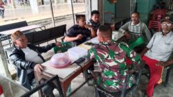 Babinsa Koramil 04/Bendahara Bangun Komunikasi Yang Baik Dengan Wilayah Binaan