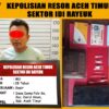 Polsek Idi Rayeuk Amankan Satu Pria Pelaku Penyalahgunaan Narkotika Jenis Sabu