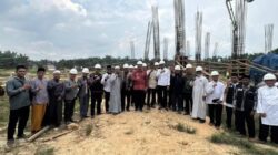 Ground Breaking Mesjid Agung, Bupati Armia Lanjutkan Pembangunan sebagai Icon Keagamaan di Aceh Tamiang