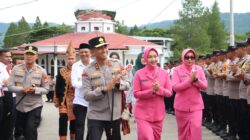 Kunker ke Polres Gayo Lues, Kapolda Aceh Tekankan Peningkatan Pelayanan dan Tandatangani Prasasti Pembangunan Polsek Dabun Gelang