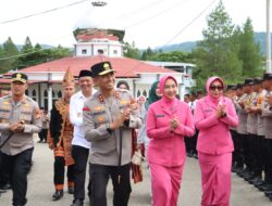 Kunker ke Polres Gayo Lues, Kapolda Aceh Tekankan Peningkatan Pelayanan dan Tandatangani Prasasti Pembangunan Polsek Dabun Gelang