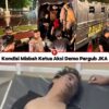 Koordinator ARA Misbah Dilarikan ke RS Akibat Gas Air Mata, Demo Tolak Pergub JKA Berakhir Ricuh