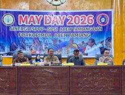 Plt. Sekda Aceh Tamiang Hadiri RDP May Day 2026, Bahas Kesejahteraan Buruh