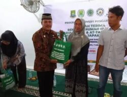Mewakili Bupati, Plt Sekda Aceh Tamiang Resmikan Program Renovasi Masjid Babul Falah