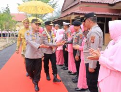 Kunker ke Aceh Tamiang, Kapolda Aceh Tinjau Pembangunan Huntap Polri dan Perkuat Sinergitas  Pelayanan kepada Masyarakat