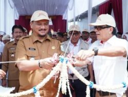 Bupati Aceh Tamiang Resmikan Huntara Karyawan PT. PPP dan PT. Sri Kuala