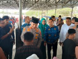Kapolres Lhokseumawe Hadiri Khanduri Waduk Pusong dan Santuni Anak Yatim di Kawasan yang Kini Lebih Asri