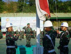 Dandim 0117/Aceh Tamiang Pimpin Upacara Bendera Mingguan