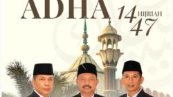 Pimpinan, Anggota, dan Sekretariat DPRK Aceh Tamiang Ucapkan Selamat Hari Raya Idul Adha 1447 H