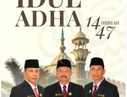 Pimpinan, Anggota, dan Sekretariat DPRK Aceh Tamiang Ucapkan Selamat Hari Raya Idul Adha 1447 H