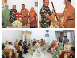 Silaturahmi Adalah Bentuk Perhatian Dan Sinergi Yang Baik Antara Danrem 132/Tadulako Dan Pemkab Poso