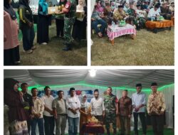 Danramil 1308–02/Bunta Hadiri Upacara HUT Kelurahan Bunta ll, Perkuat Sinergi TNI dan Pemerintah Daerah