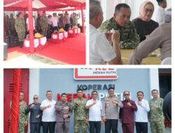 Presiden RI Pimpin Launching KDKMP via Vicon, Danrem 132/Tdl Turut Hadir di Desa Lolu