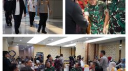 Perkuat Sinergitas TNI-Polri, Danrem 132/Tadulako Hadiri Penyambutan Kapolda  Sulawesi Tengah Baru