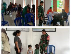 Wujudkan Balita Dan Ibu Hamil Serta Lansia Yang Sehat, Babinsa Koramil 03/Batui Dampingi Kegiatan Posyamdu