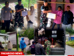 Dandim 1307/Poso Hadir di Tengah Masyarakat, Salurkan Bantuan Bagi Korban Pascagempa di Desa Persiapan Dongi-Dongi