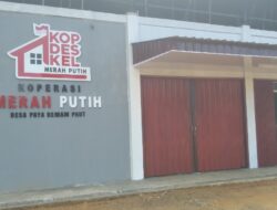Koperasi Merah Putih Gampong Paya Demam 4 Hampir Rampung 100%, Lokasi Strategis Jadi Harapan Baru Warga!