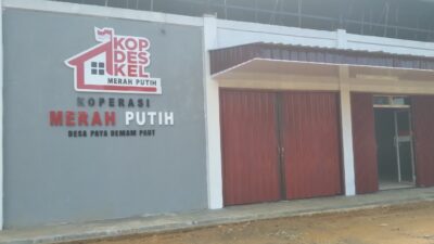 Koperasi Merah Putih Gampong Paya Demam 4 Hampir Rampung 100%, Lokasi Strategis Jadi Harapan Baru Warga!