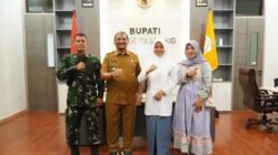 Bupati Aceh Tamiang Armia Pahmi Terima Silaturahmi Calon Paskibraka Nasional 2026 Asal Karang Baru