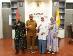 Bupati Aceh Tamiang Armia Pahmi Terima Silaturahmi Calon Paskibraka Nasional 2026 Asal Karang Baru