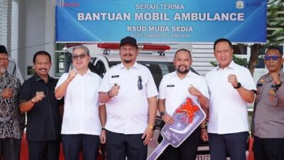 Toyota Serahkan 3 Unit Ambulans Kijang Innova, Bupati Aceh Tamiang: Ini Nutrisi Semangat Bangkitkan Layanan Kesehatan