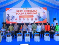 Sambut Hari Bhayangkara Ke-80, Polda Lampung Gelar Bakti Kesehatan untuk 7.600 Warga dan Luncurkan Layanan Modern