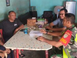 Babinsa Aktif Jalin Komsos, Wujudkan Lingkungan Aman, Damai, dan Harmonis