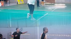 Polres Aceh Tamiang Gelar Turnamen Badminton Kapolres Cup Sambut Hari Bhayangkara ke-80