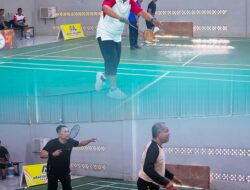 Polres Aceh Tamiang Gelar Turnamen Badminton Kapolres Cup Sambut Hari Bhayangkara ke-80