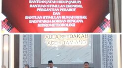 Kabar Baik Korban Bencana ! Bantuan Stimulan Rumah Rusak Ringan-Sedang Siap Cair, Dikawal Hingga Tangan Penerima