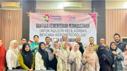 Kementerian Perindustrian Salurkan Bantuan bagi Untuk IKM Korban Bencana di Aceh Tamiang