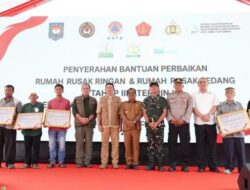 22.250 KK Aceh Tamiang Terima Bantuan Stimulan Perbaikan Rumah Tahap III