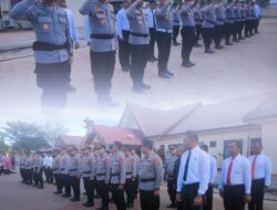 52 Personel Polres Aceh Tamiang Naik Pangkat, Kapolres Jadikan Motivasi Tingkatkan Profesionalisme