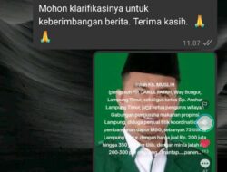 Nama Muslih Disebut dalam Isu MBG, Klarifikasi Tak Kunjung Muncul