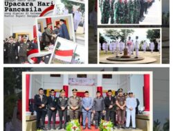 Peringati Hari Lahir Pancasila 2026, Dandim 1308/Luwuk Banggai Hadir dalam Upacara di Halaman Kantor Bupati Dengan Penuh Khidmat