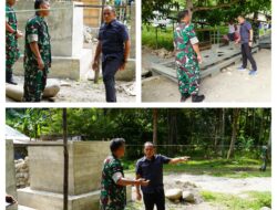 Menembus Arus Deras Demi Rakyat, Danrem 132/Tadulako Tinjau Langsung Pembangunan Jembatan Baina’a Barat