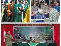 Danrem 132/Tadulako Hadir di Kodim 1305/BT, Bangun Kebersamaan dan Perkuat Kinerja Satuan
