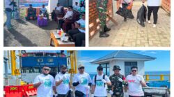 Danramil 07/Pagimana Ikuti Kegiatan Acara OCEAN CLEAN UP DAY, Ciptakan Pesisir Pantai Pancer Door Bersih dan Mempesona
