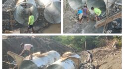 Pembangunan Jembatan Perintis Garuda Aramco Terus Berjalan, Kodim 1308/Luwuk Banggai Optimalkan Pekerjaan Lapangan