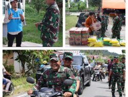 Wujud kepedulian dan respons cepat terhadap masyarakat, Dandim 1306/Palu Tinjau Langsung Lokasi Gempa 6,7 SR