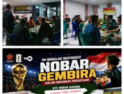 Dalam Rangka Meriahkan Nabor Piala Dunia 2026, Koramil 03/Batui Gelar Pertandingan Domino Dan Catur