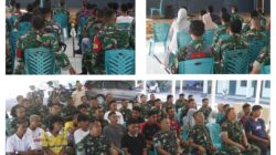Kodim 1308/LB Gelar Nobar Piala Dunia Sepak Bola Gembira Tahun 2026