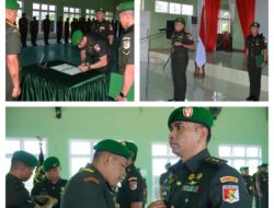 Danrem 132/Tadulako Pimpin Sertijab Dandim 1311/Morowali, Tongkat Komando Berganti Semangat Pengabdian Tetap Menyala