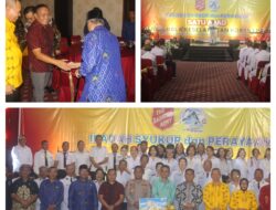 Korem 132/Tadulako Hadiri Ibadah Perayaan Pengucapan Syukur dan Seremonial Satu Abad Gereja Bala Keselamatan Korps I Palu